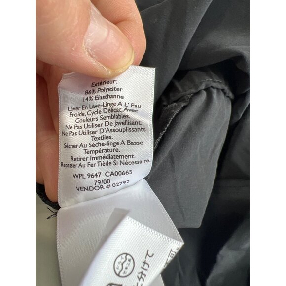 Eddie Bauer Elastic Waist Pull On Skirt Womens S Black Outdoor Athleisure Sporty - Picture 7 of 12